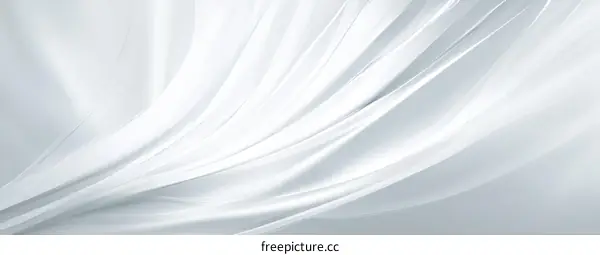Abstract White Fabric Texture Background Design