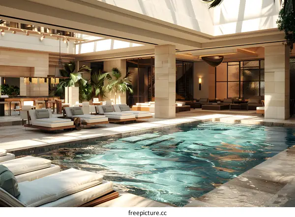 Indoor swimming pool