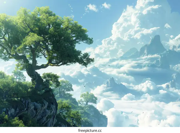 Floating Islands in the Clouds