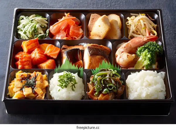 Assorted Japanese Bento Box