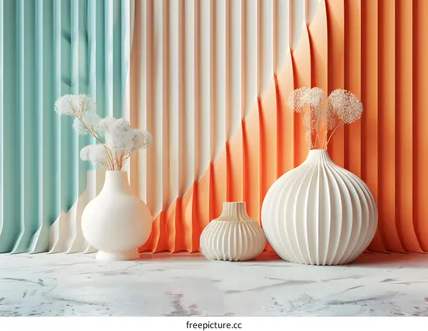 Still life with vases