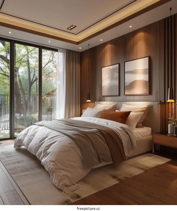Zen Bedroom Decor with Scandinavian and Minimalist Elements