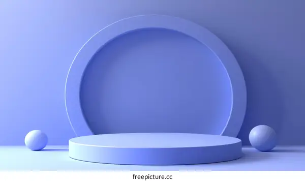 Modern Abstract Light Purple Geometric Product Showcase