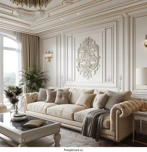European style living room