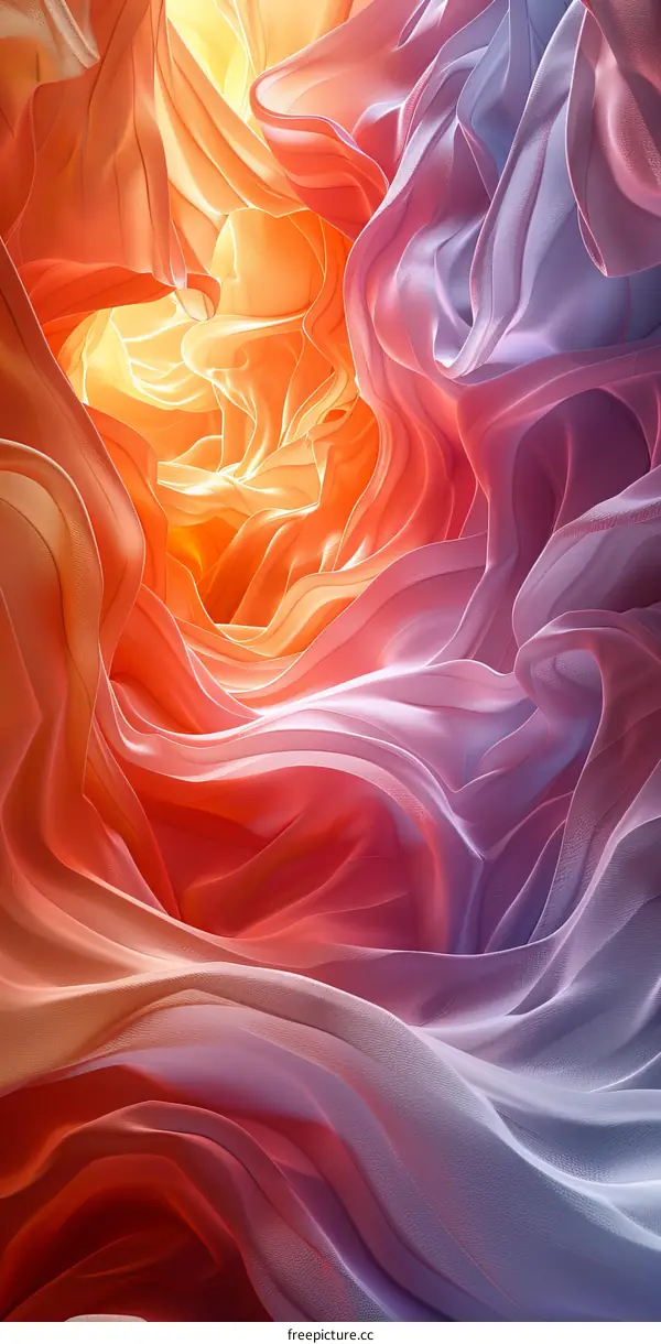 Colorful abstract painting