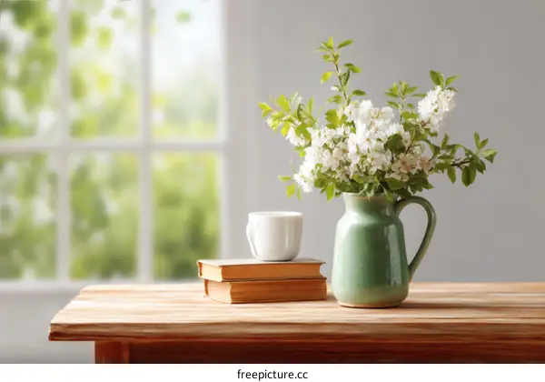 Springtime blossoms and a peaceful ambiance