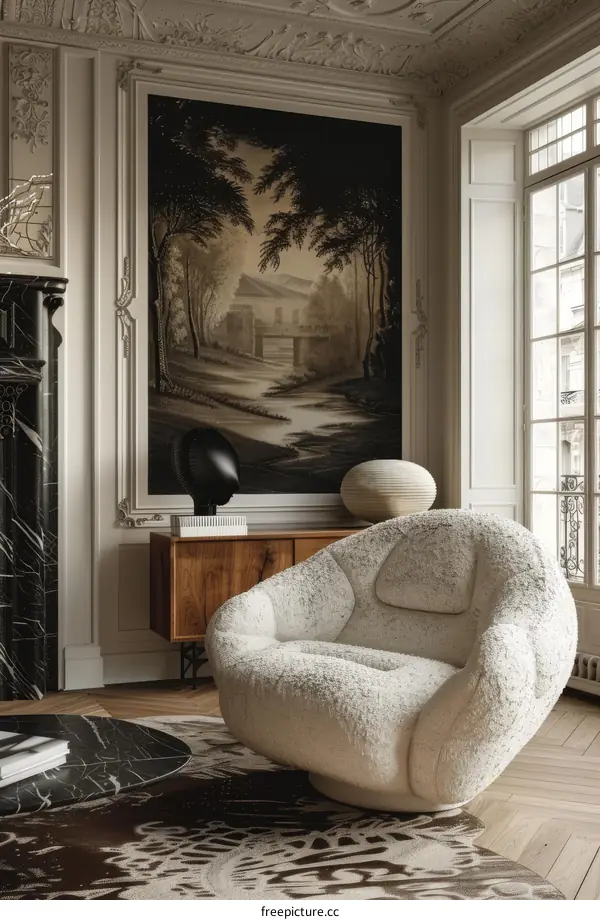 Retro Styled Living Room