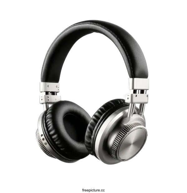 [Transparent Background PNG]Modern Stylish Over-Ear Headphones