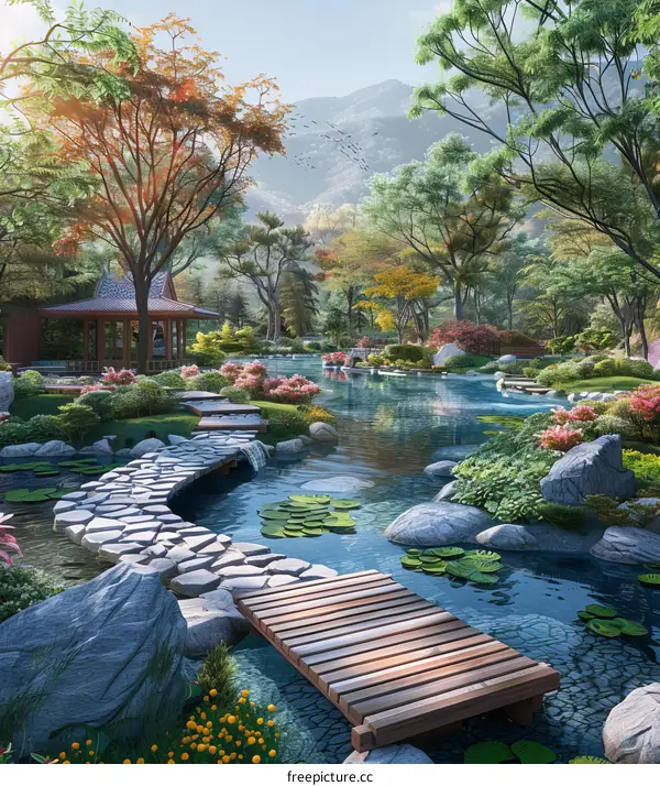 Oriental Architecture - Japanese Garden
