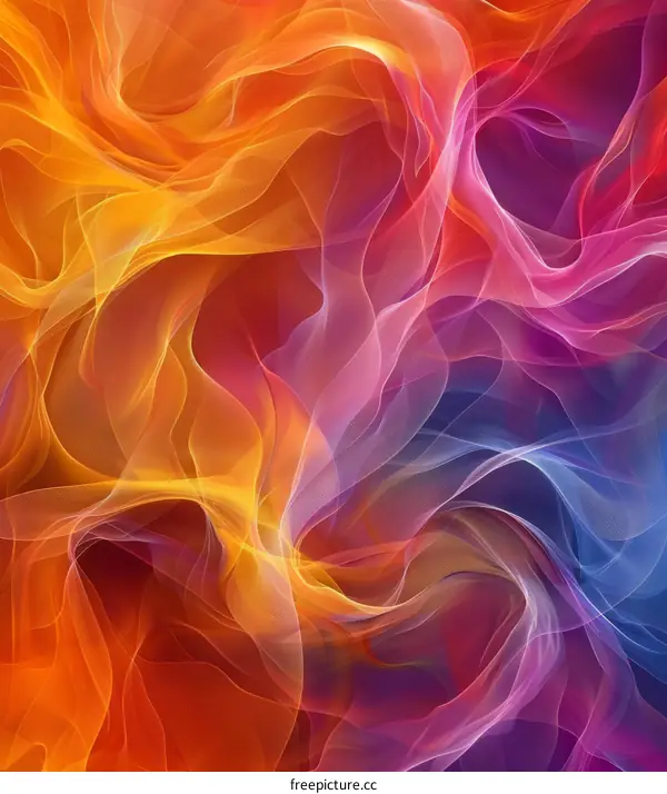 Abstract Flames and Lights