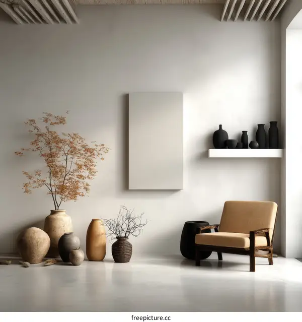 Modern Minimalist Living Room Interior Design