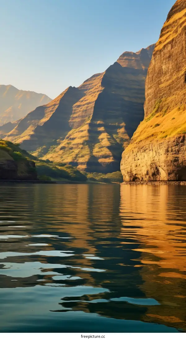 Mountain Reflections: A Serene Landscape