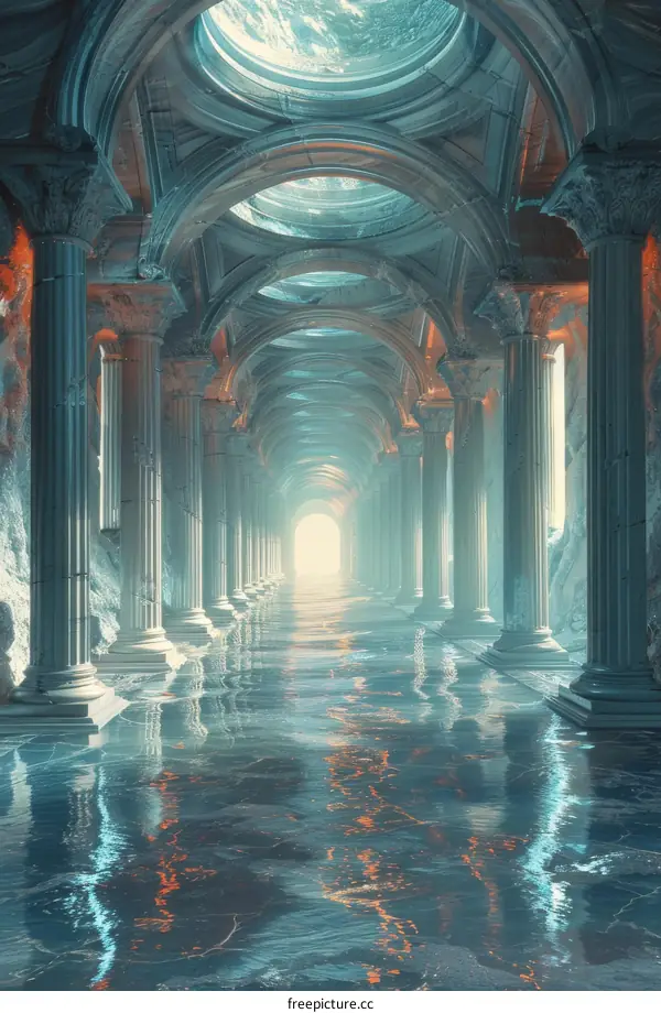 Fantasy Architecture Concept Art: A Digital Painting