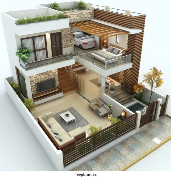 Modern House Exterior and Interior Design