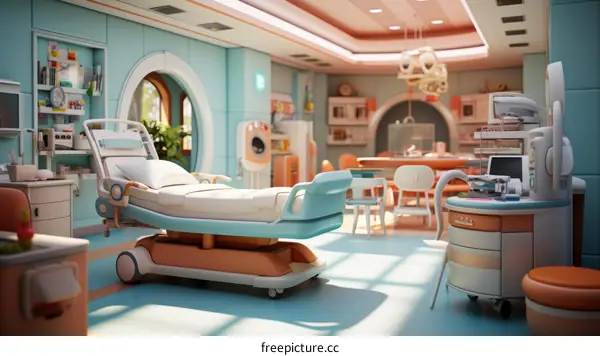 The hospital room of the future
