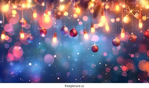 Christmas Ornament and Lights