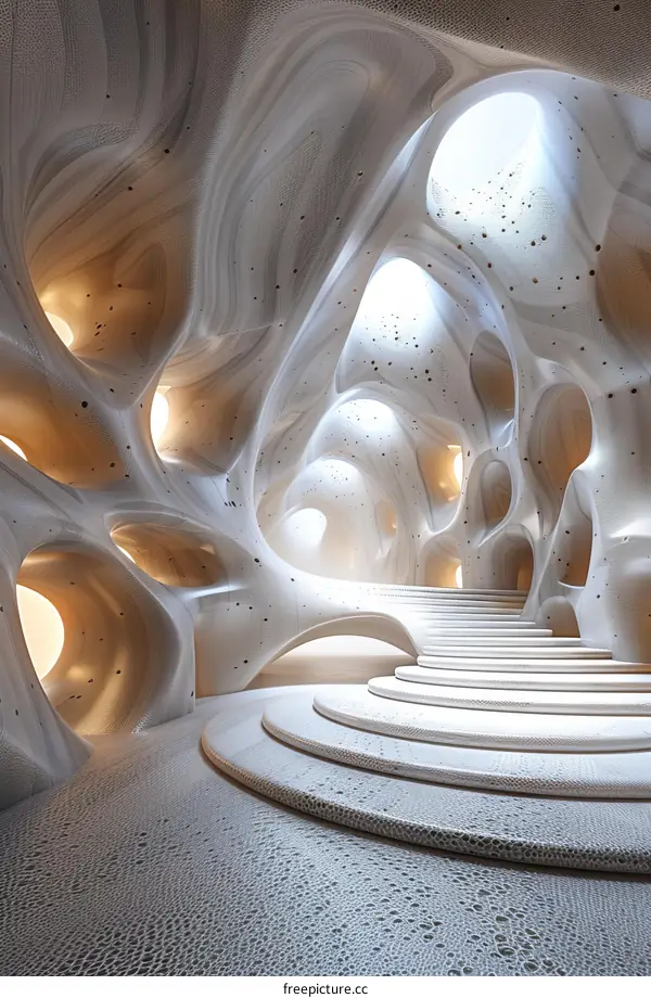 Abstract Architectural Interior Design