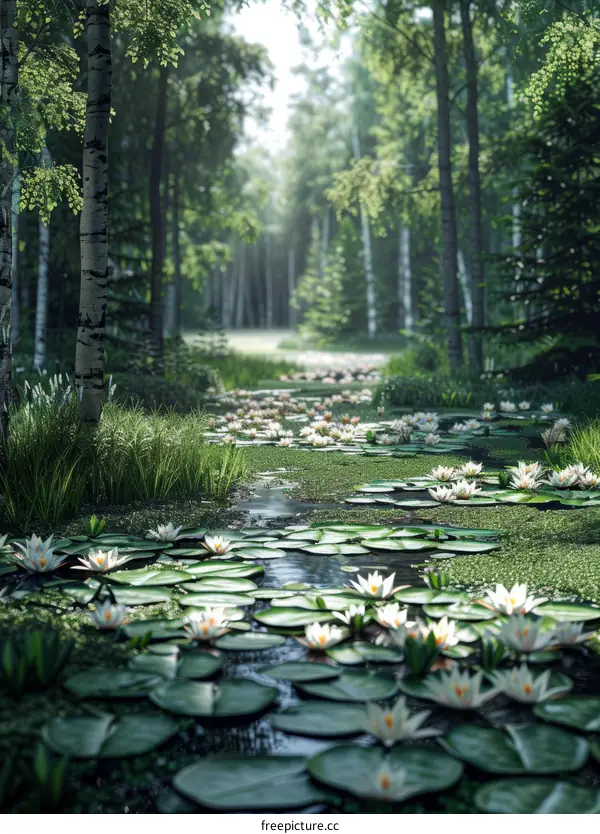 Mystical Forest Path: A Journey Through Enchantment