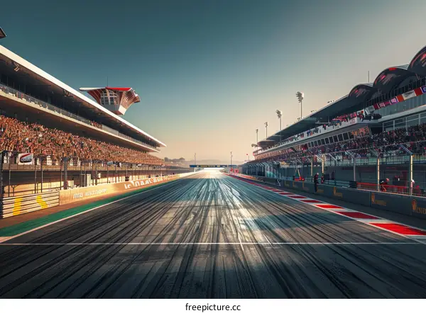 Formula One Race: Speed and Competition