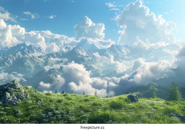 Awesome Mountain Landscape