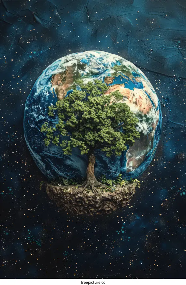 The Earth is a Fragile Oasis in the Vastness of Space