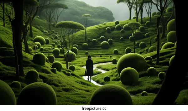 Solitude in Lush Green Hills