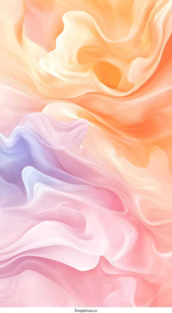 Abstract Pastel Swirl Background