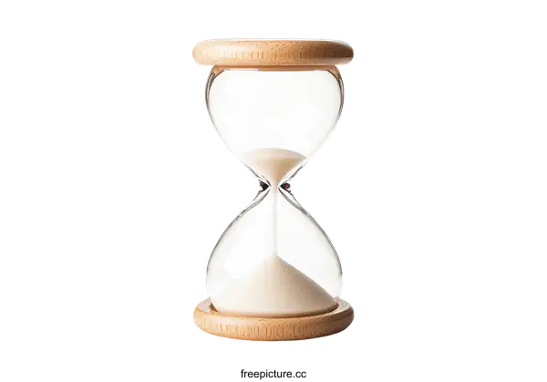[Transparent Background PNG]Elegant Hourglass Timepiece
