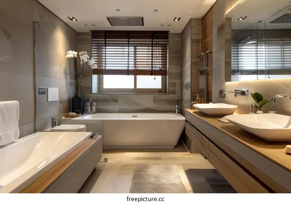 Modern Luxurious Bathroom Interior Design