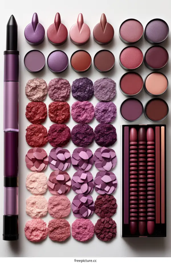 Purple Makeup Kit