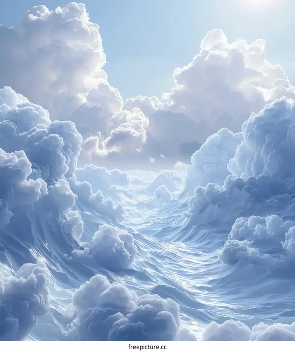 A beautiful cloudscape image
