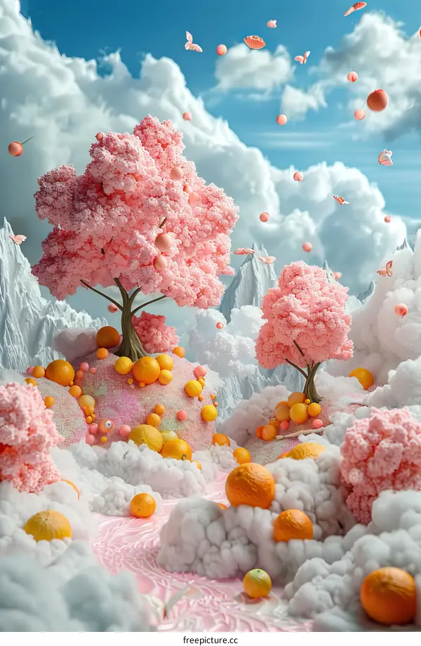 Surreal Colorful Landscape