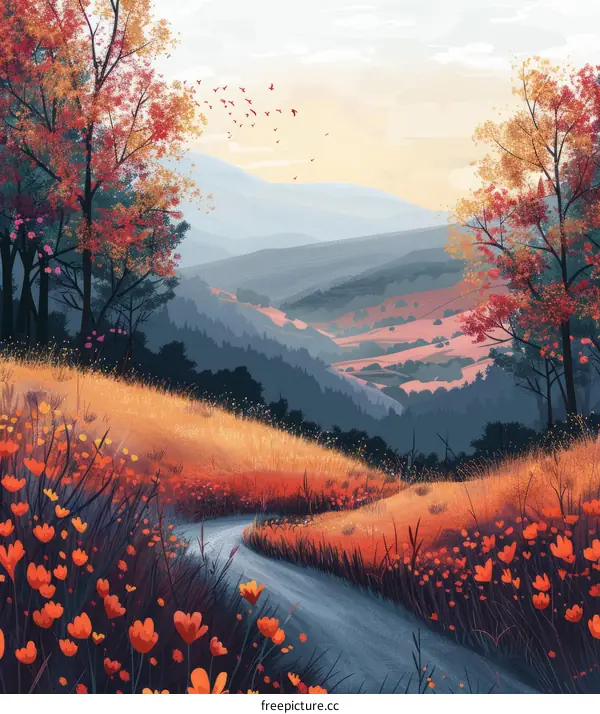 The Countryside in Autumn