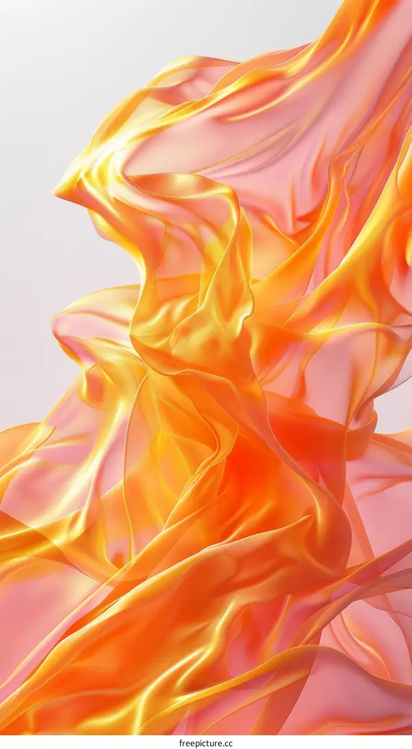 Colorful abstract shapes resembling a flower