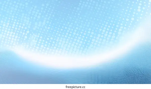 Abstract Light Blue Dotted Background Design