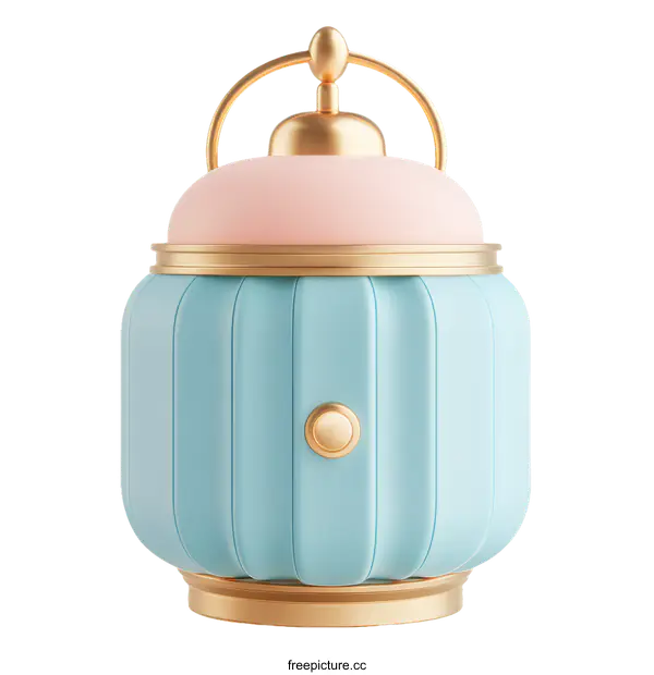 [Transparent Background PNG]Pastel Colored Decorative Container