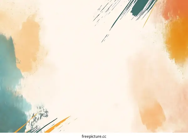 Abstract Watercolor Background With Light Colors