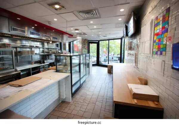 Modern Kitchen Restaurant Interior Design