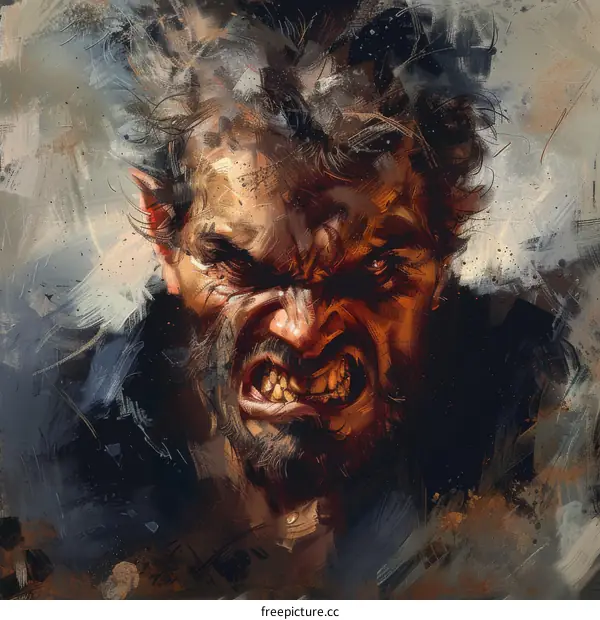 fantasy creature portrait