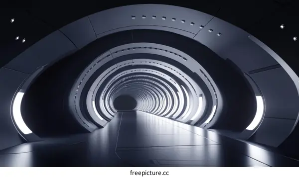 Futuristic Tunnel Interior Design