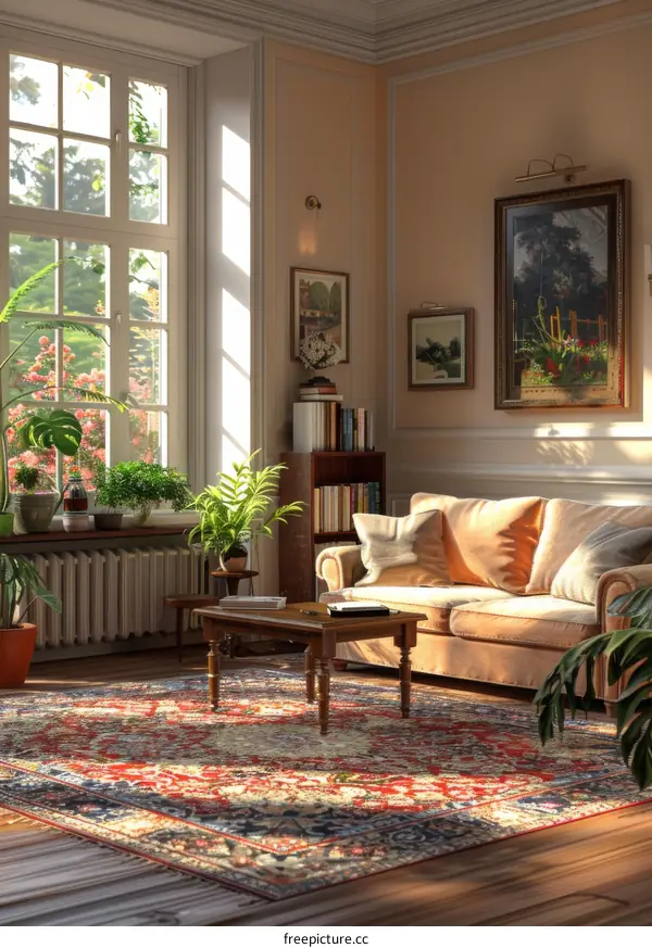 Warm Sunshine in the Living Room