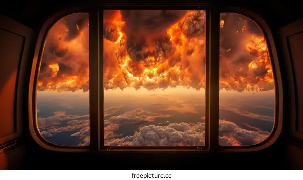 Volcanic Eruption from the International Space Station