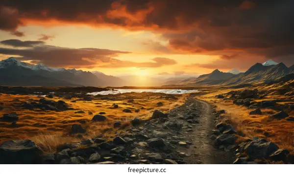 Rocky Mountains Landscape