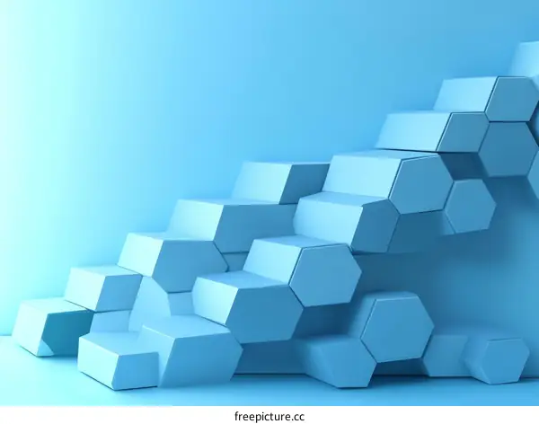 Abstract Geometric Shapes Background Design