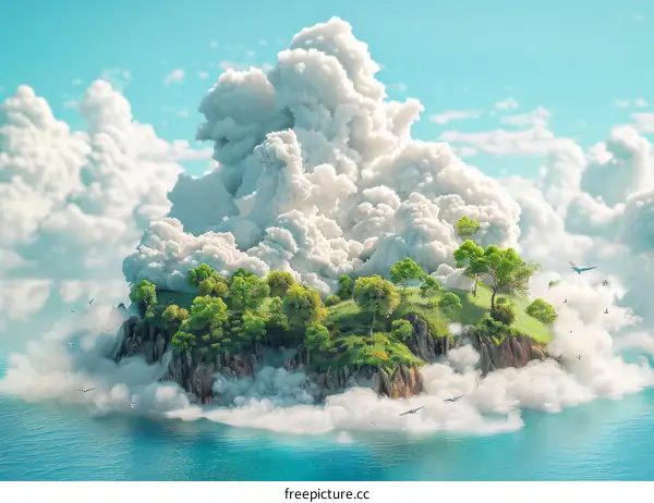 Floating Island Paradise