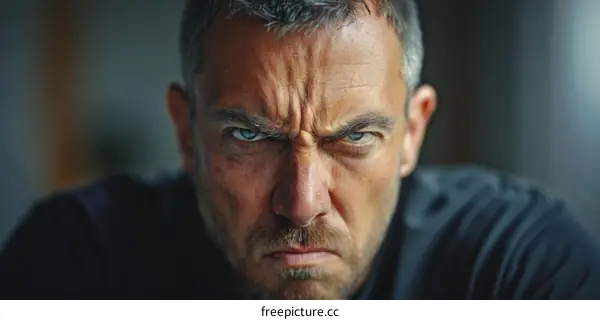 Portrait of an Angry Man