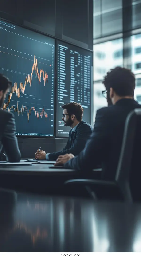 Business Meeting Analyzing Market Trends