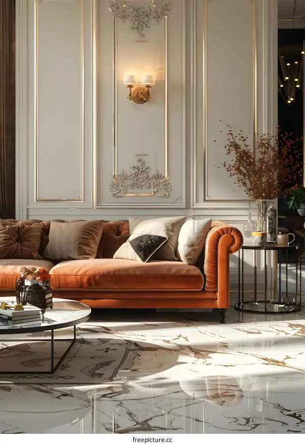 European style living room