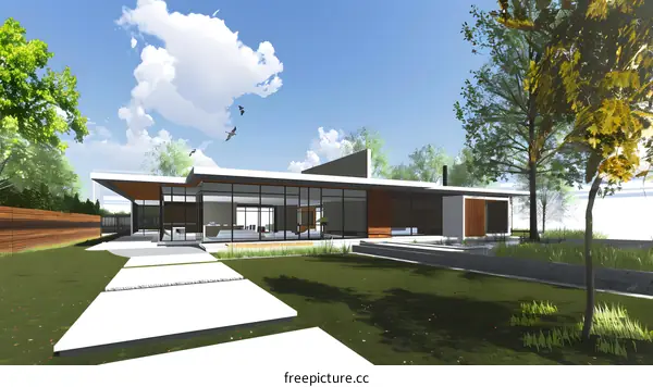 Modern House with Minimalist Design