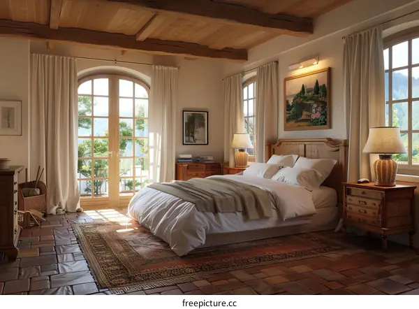 Elegant and Cozy Bedroom Interior Design